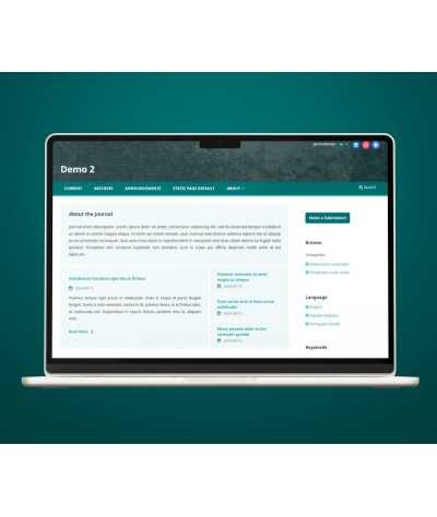 Personalize seu OJS a Folha de Estilo CSS MD Graphite