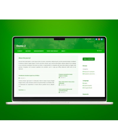 Personalize seu OJS a Folha de Estilo CSS MD Graphite